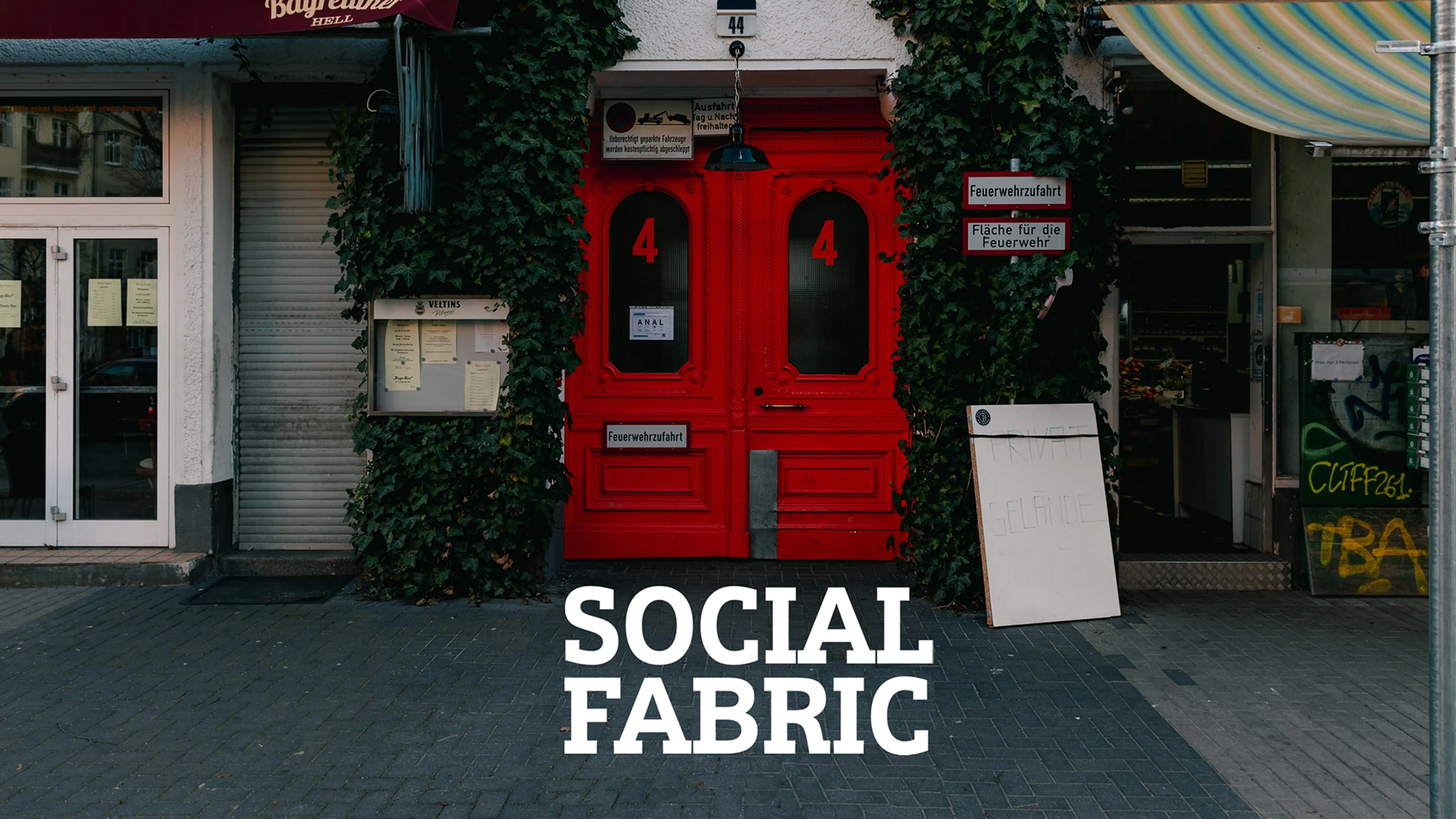 Social Fabric poster